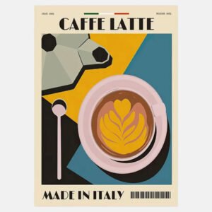 Poster Caffe Latte